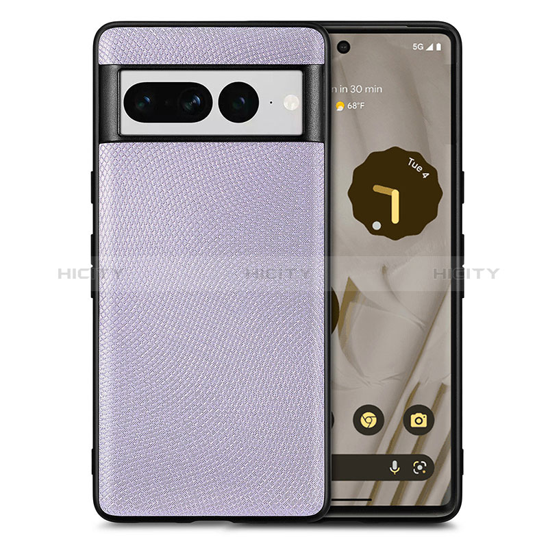 Funda Silicona Goma de Cuero Carcasa S02D para Google Pixel 7 Pro 5G