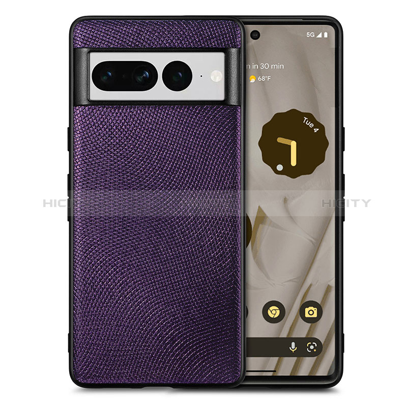 Funda Silicona Goma de Cuero Carcasa S02D para Google Pixel 7 Pro 5G