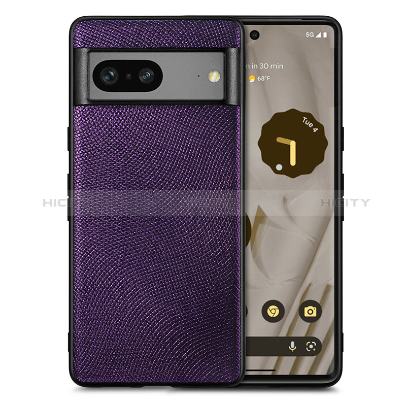 Funda Silicona Goma de Cuero Carcasa S02D para Google Pixel 7a 5G