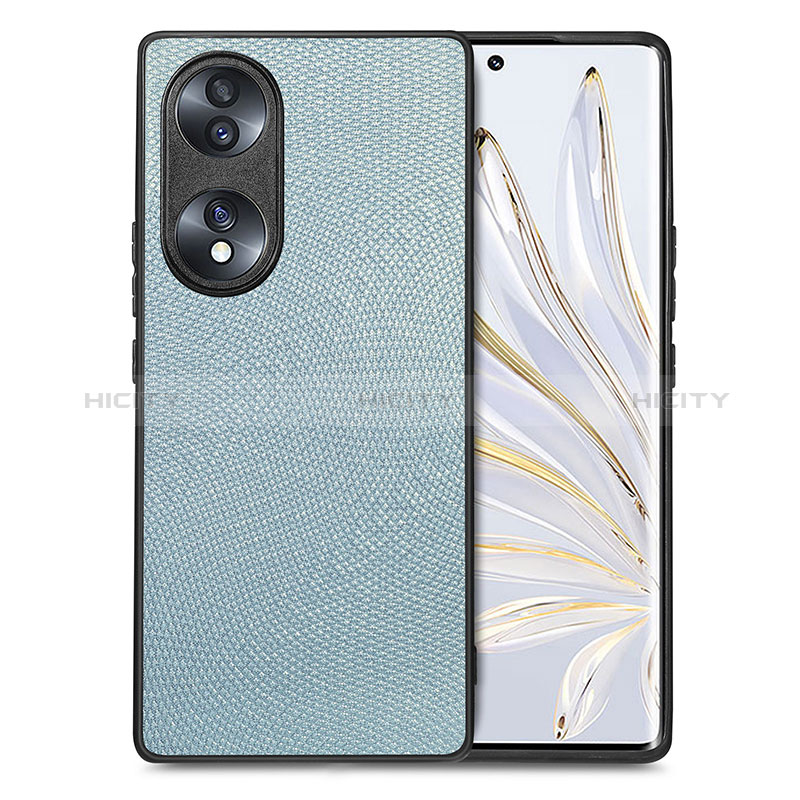 Funda Silicona Goma de Cuero Carcasa S02D para Huawei Honor 70 5G