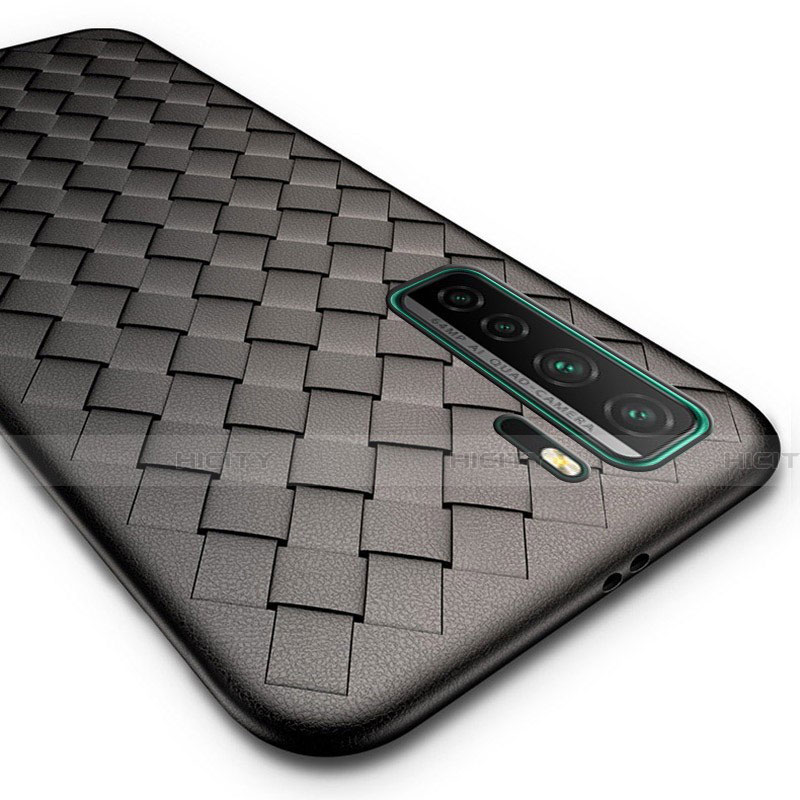 Funda Silicona Goma de Cuero Carcasa S03 para Huawei P40 Lite 5G