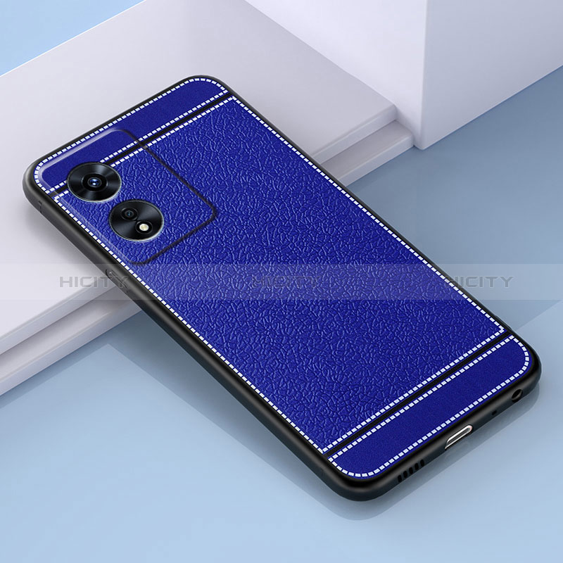 Funda Silicona Goma de Cuero Carcasa S03 para Oppo A1 5G