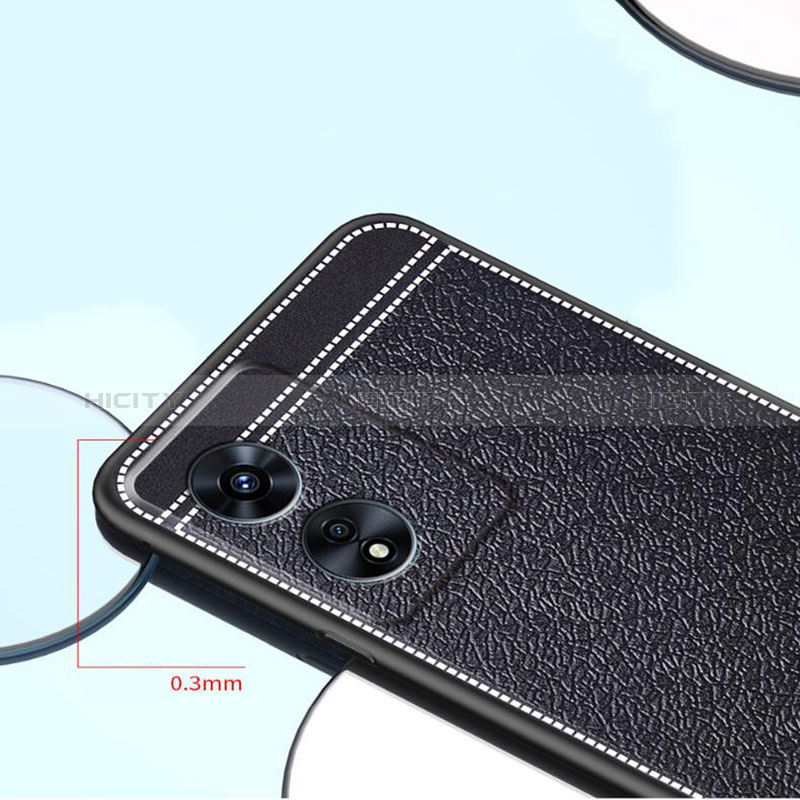 Funda Silicona Goma de Cuero Carcasa S03 para Oppo A1 Pro 5G