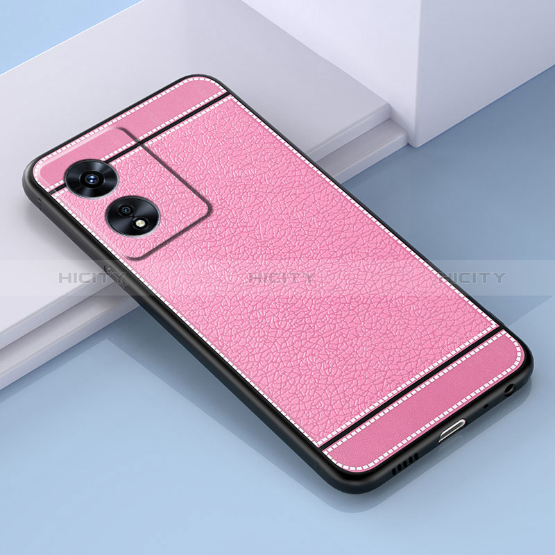 Funda Silicona Goma de Cuero Carcasa S03 para Oppo A1 Pro 5G