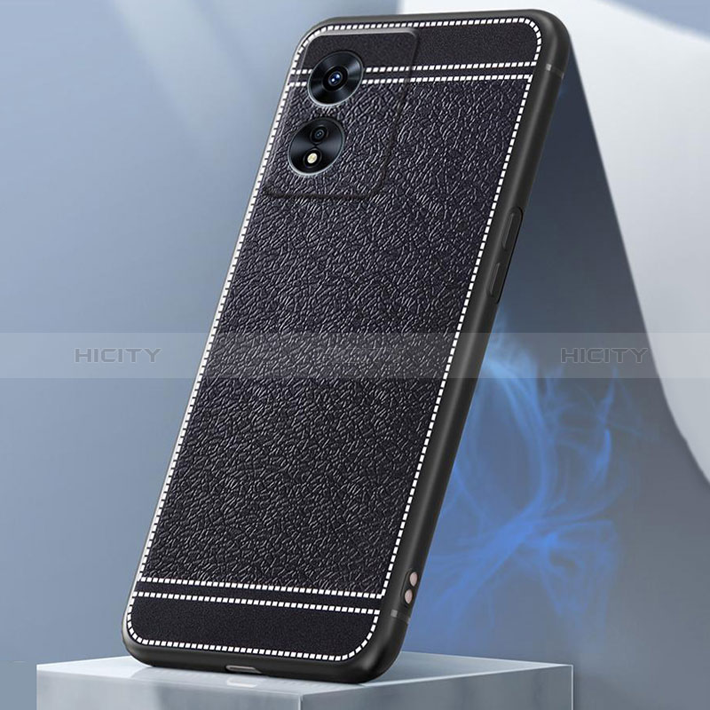 Funda Silicona Goma de Cuero Carcasa S03 para Oppo A1 Pro 5G