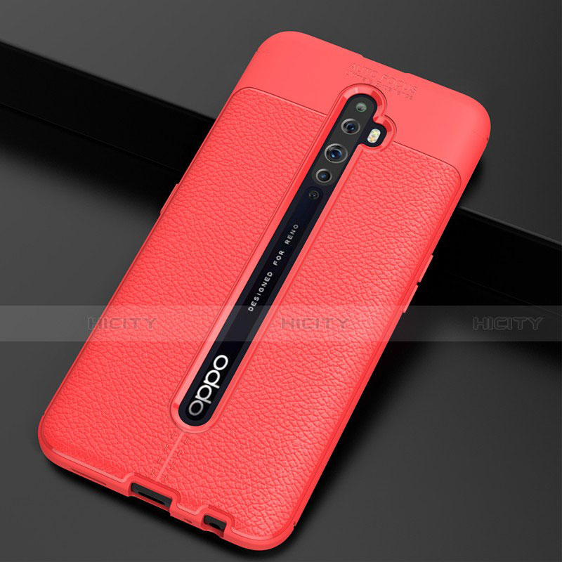 Funda Silicona Goma de Cuero Carcasa S03 para Oppo Reno2 Z