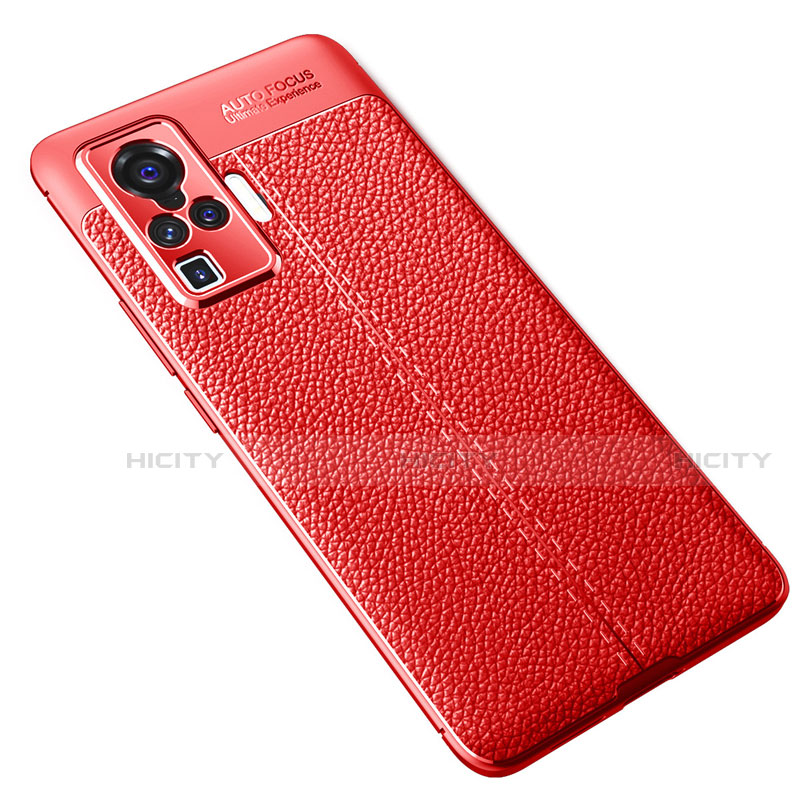 Funda Silicona Goma de Cuero Carcasa S03 para Vivo X50 Pro 5G