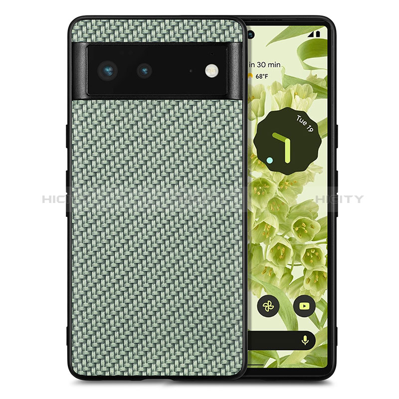 Funda Silicona Goma de Cuero Carcasa S03D para Google Pixel 6 5G