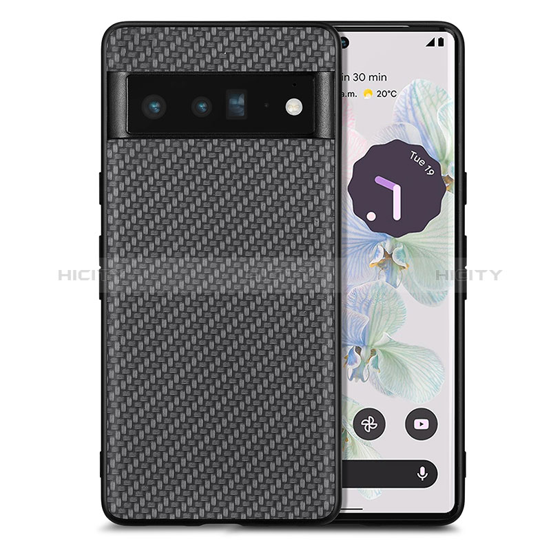 Funda Silicona Goma de Cuero Carcasa S03D para Google Pixel 6 Pro 5G