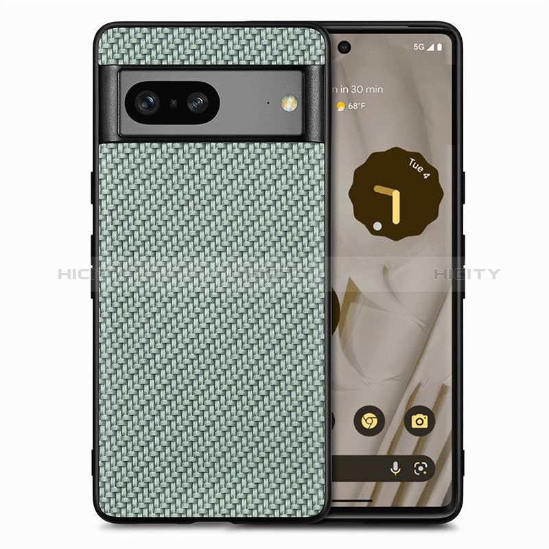 Funda Silicona Goma de Cuero Carcasa S03D para Google Pixel 7 5G