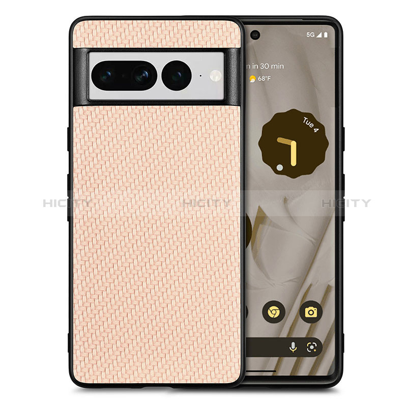 Funda Silicona Goma de Cuero Carcasa S03D para Google Pixel 7 Pro 5G