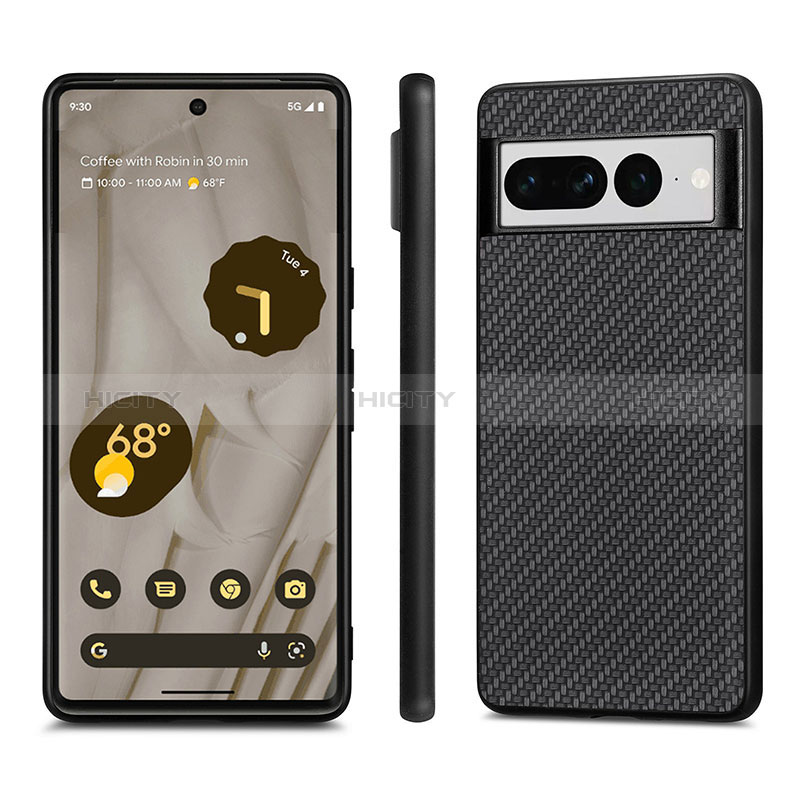 Funda Silicona Goma de Cuero Carcasa S03D para Google Pixel 7 Pro 5G