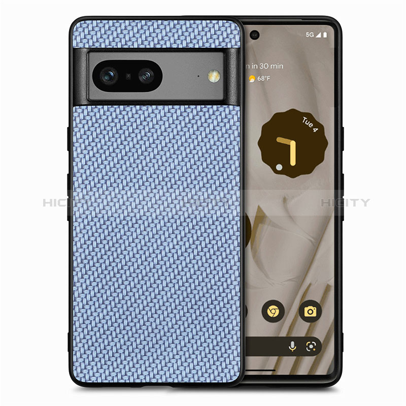 Funda Silicona Goma de Cuero Carcasa S03D para Google Pixel 7a 5G