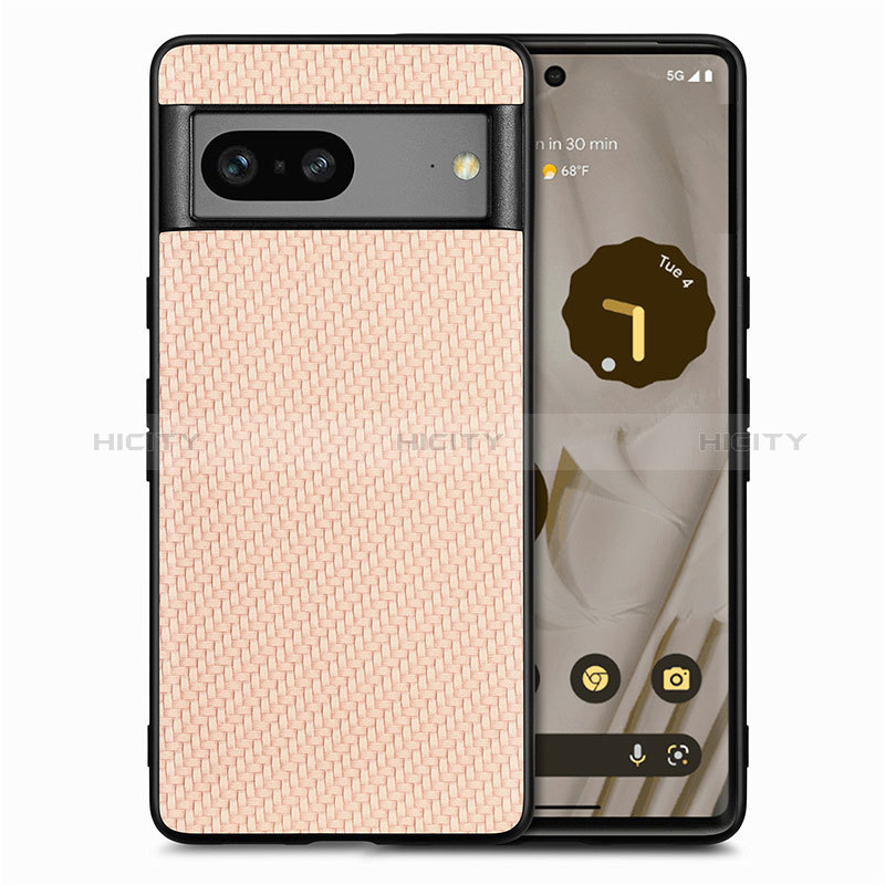 Funda Silicona Goma de Cuero Carcasa S03D para Google Pixel 7a 5G