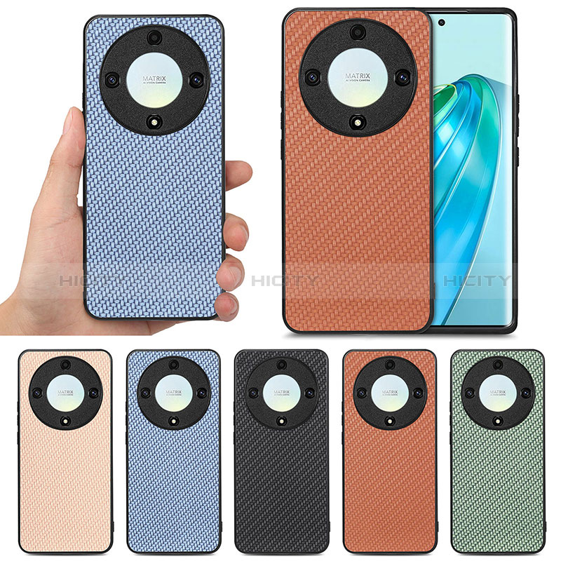 Funda Silicona Goma de Cuero Carcasa S03D para Huawei Honor Magic5 Lite 5G