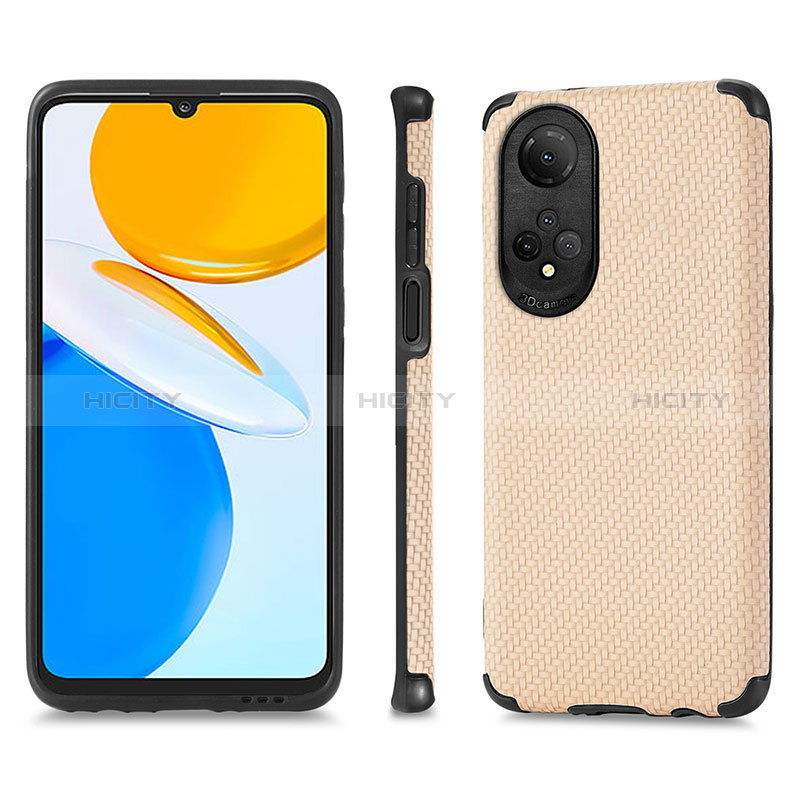 Funda Silicona Goma de Cuero Carcasa S03D para Huawei Honor X7