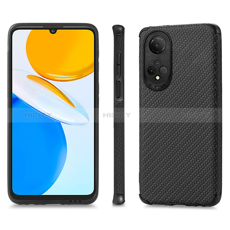 Funda Silicona Goma de Cuero Carcasa S03D para Huawei Honor X7