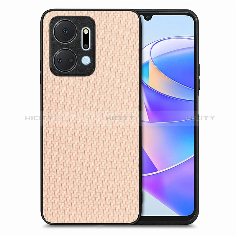 Funda Silicona Goma de Cuero Carcasa S03D para Huawei Honor X7a