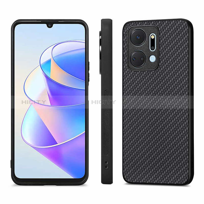 Funda Silicona Goma de Cuero Carcasa S03D para Huawei Honor X7a