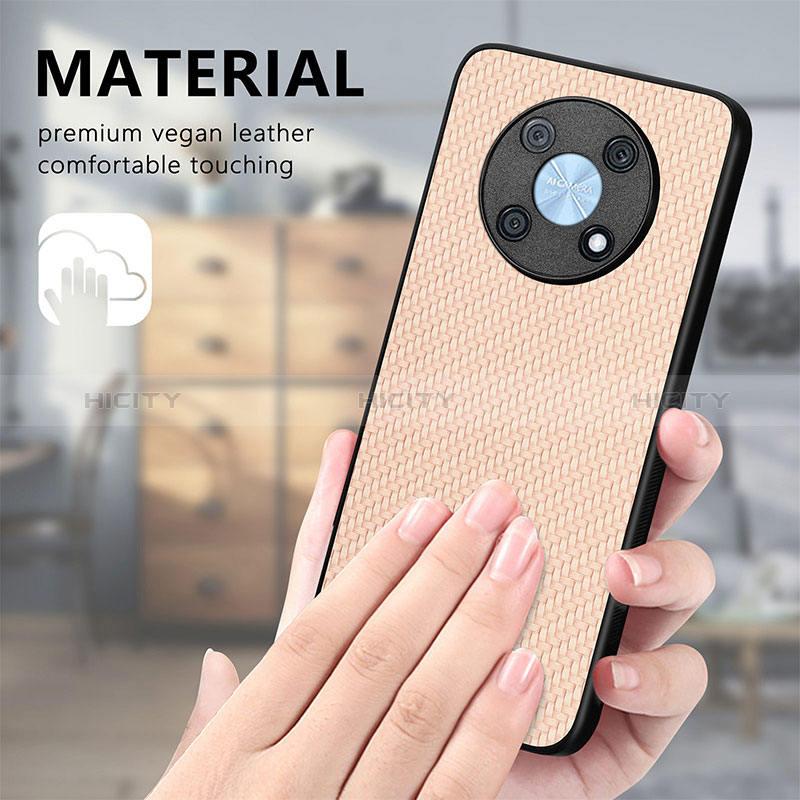 Funda Silicona Goma de Cuero Carcasa S03D para Huawei Nova Y90