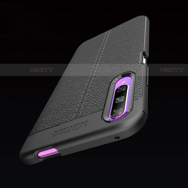 Funda Silicona Goma de Cuero Carcasa S04 para Huawei P Smart Pro (2019)