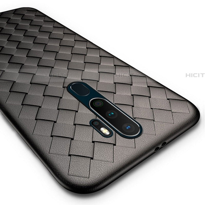 Funda Silicona Goma de Cuero Carcasa S04 para Oppo A11