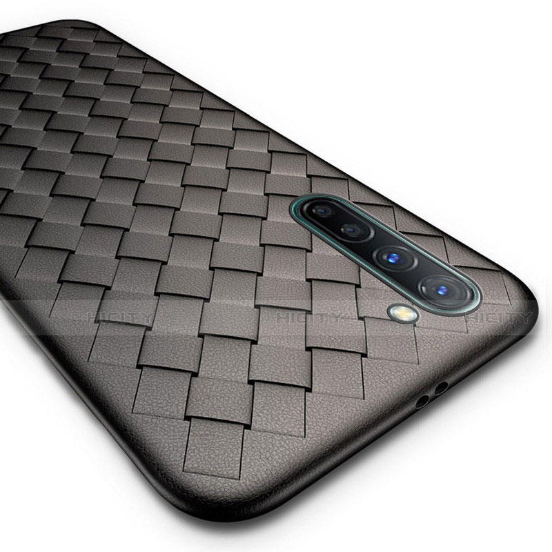 Funda Silicona Goma de Cuero Carcasa S04 para Oppo F15