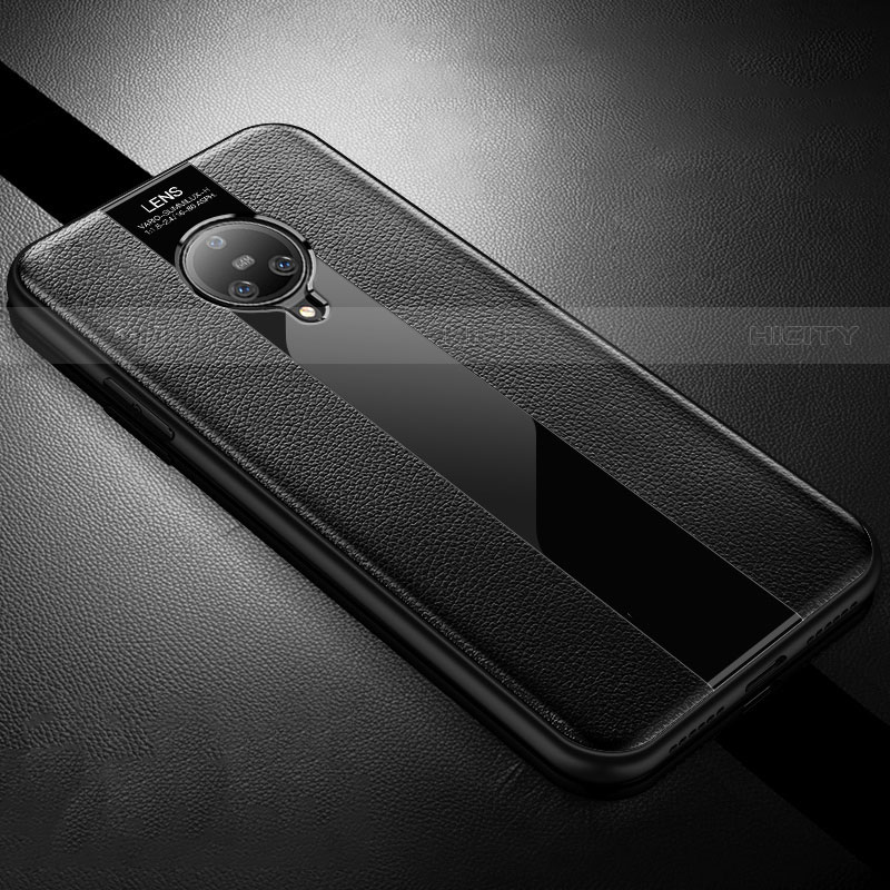 Funda Silicona Goma de Cuero Carcasa S04 para Vivo Nex 3 5G Negro