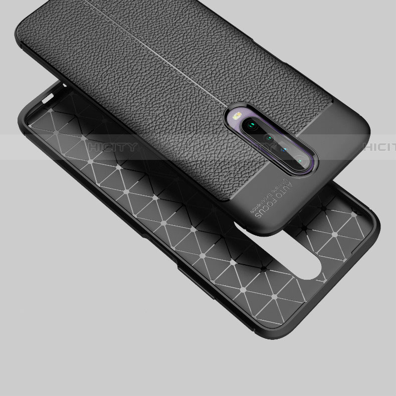 Funda Silicona Goma de Cuero Carcasa S04 para Xiaomi Redmi K30 4G