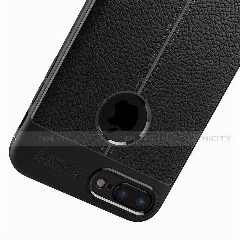 Funda Silicona Goma de Cuero Carcasa S05 para Apple iPhone 8 Plus