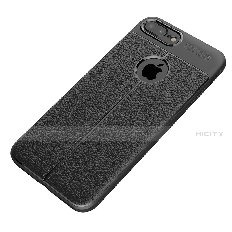 Funda Silicona Goma de Cuero Carcasa S05 para Apple iPhone 8 Plus