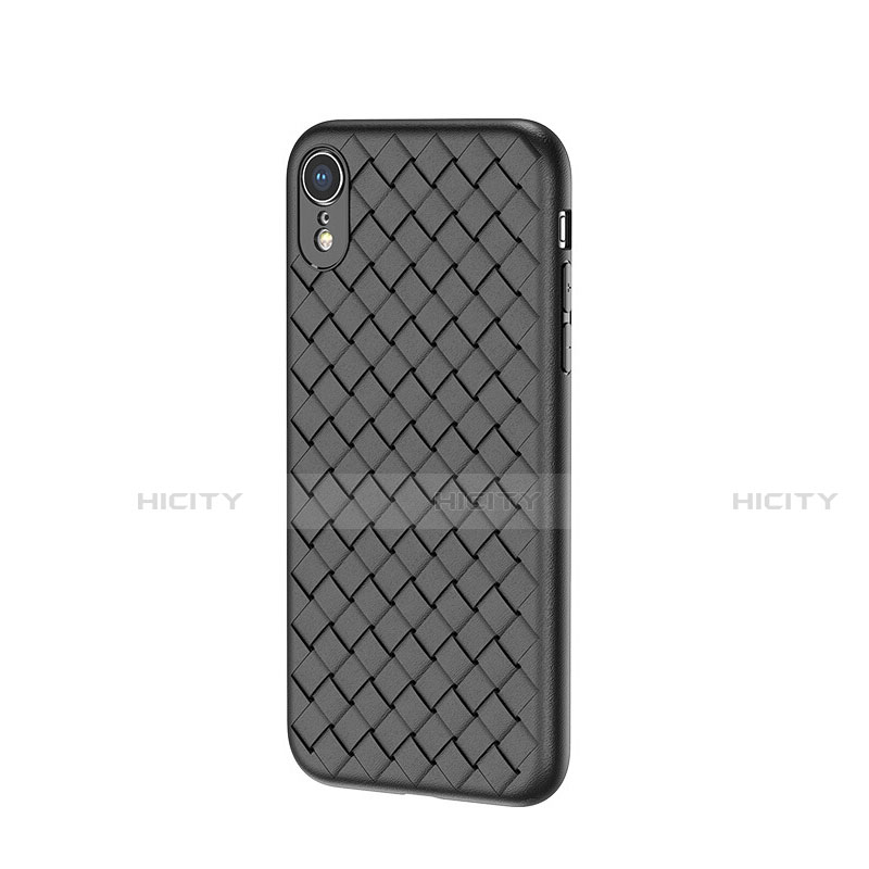 Funda Silicona Goma de Cuero Carcasa S05 para Apple iPhone XR