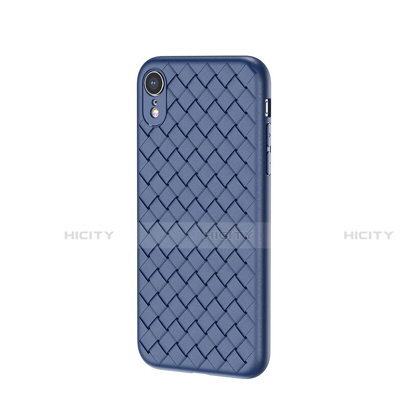 Funda Silicona Goma de Cuero Carcasa S05 para Apple iPhone XR