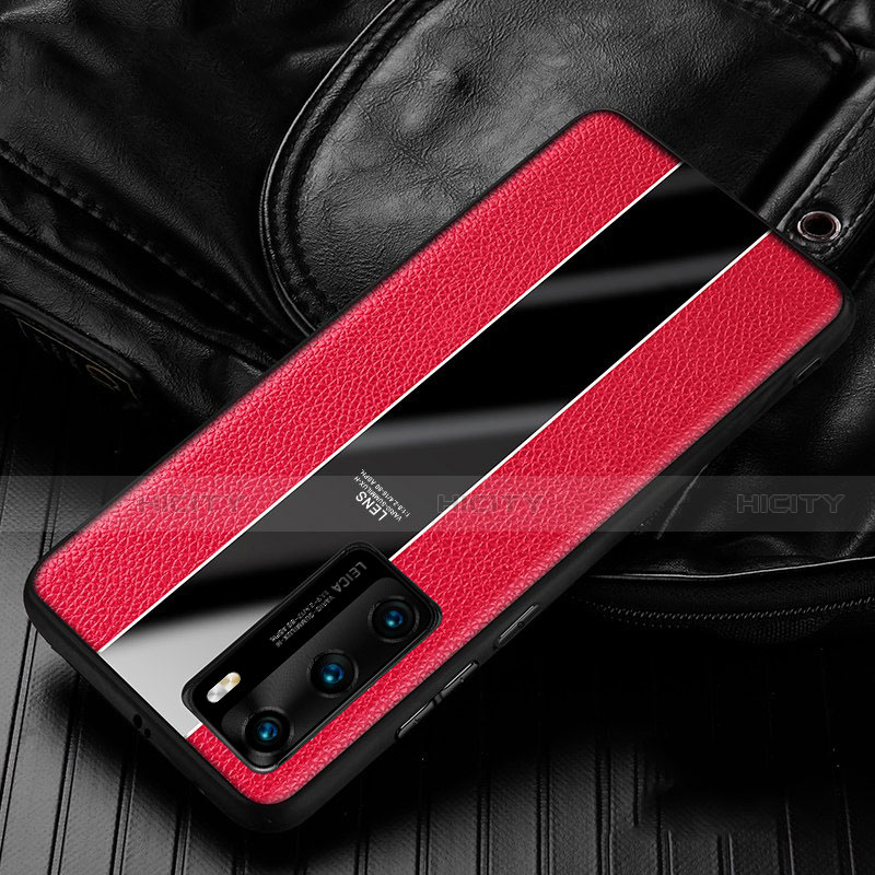 Funda Silicona Goma de Cuero Carcasa S05 para Huawei P40