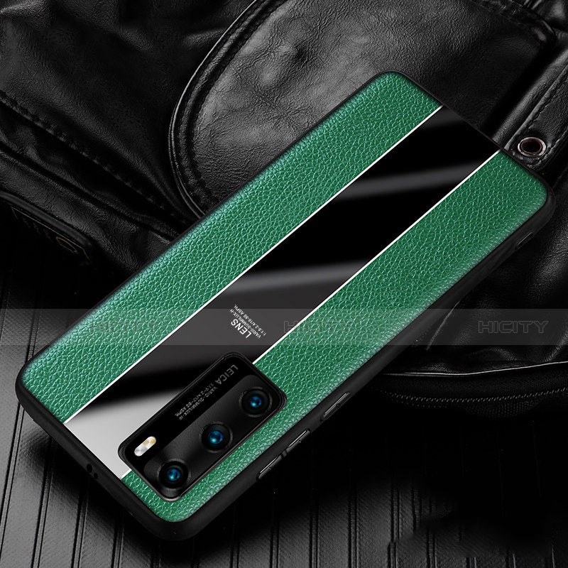 Funda Silicona Goma de Cuero Carcasa S05 para Huawei P40