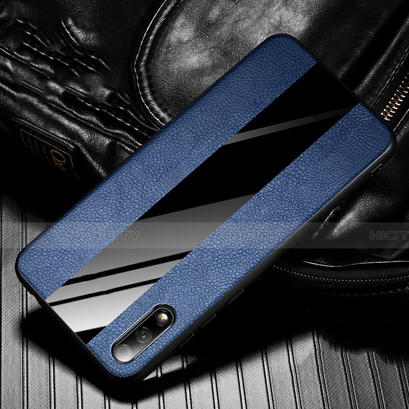 Funda Silicona Goma de Cuero Carcasa S05 para Huawei Y9 Prime (2019)