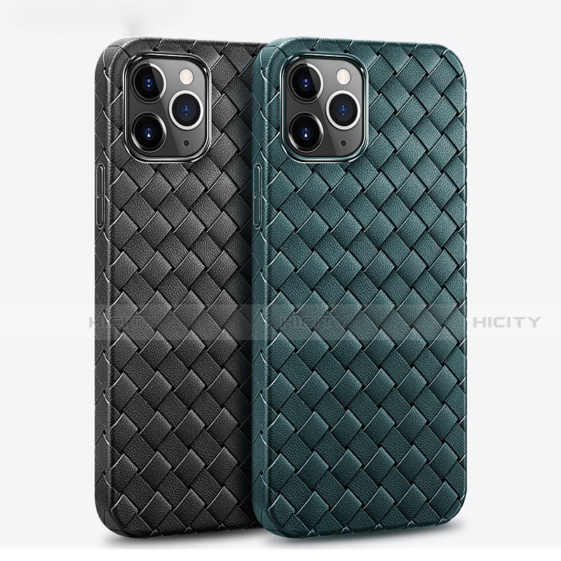 Funda Silicona Goma de Cuero Carcasa S06 para Apple iPhone 14 Pro Max