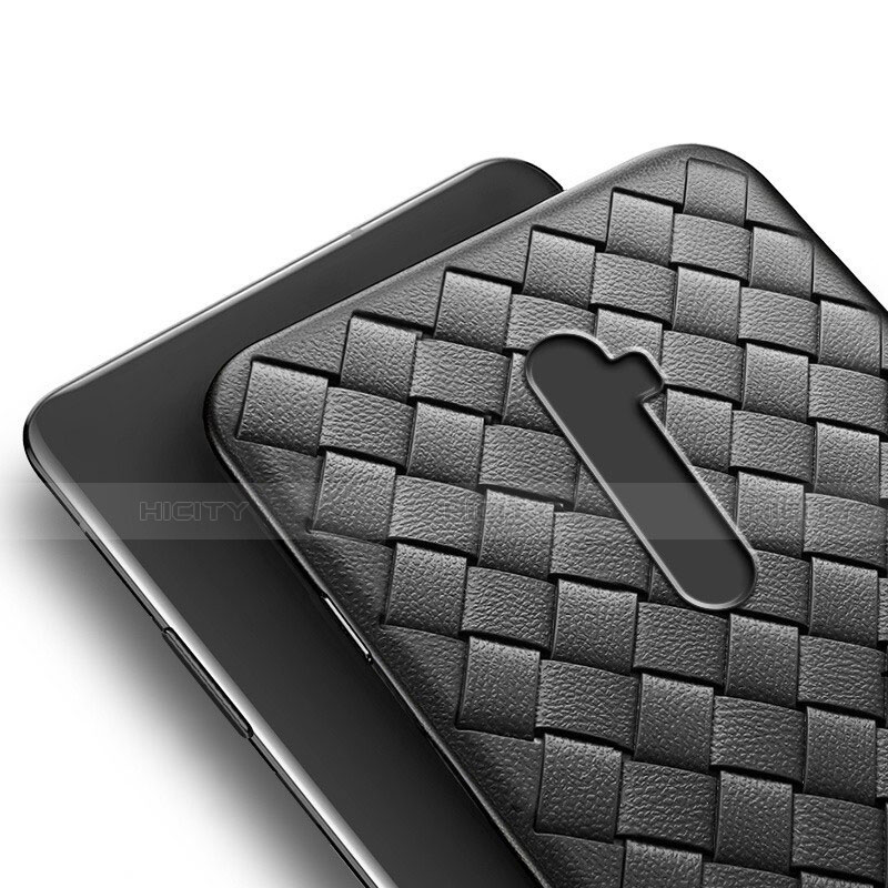 Funda Silicona Goma de Cuero Carcasa S06 para Oppo Reno2