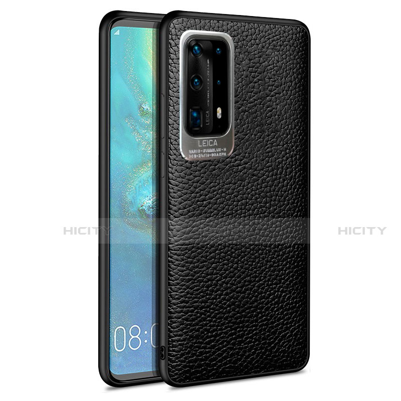 Funda Silicona Goma de Cuero Carcasa S08 para Huawei P40 Pro+ Plus