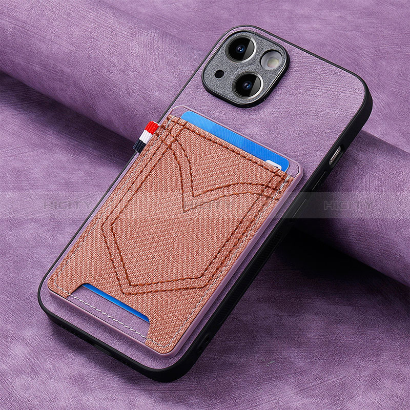 Funda Silicona Goma de Cuero Carcasa SD1 para Apple iPhone 15