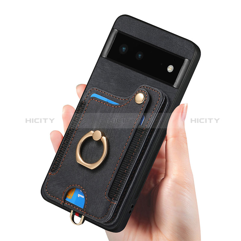 Funda Silicona Goma de Cuero Carcasa SD1 para Google Pixel 6 5G