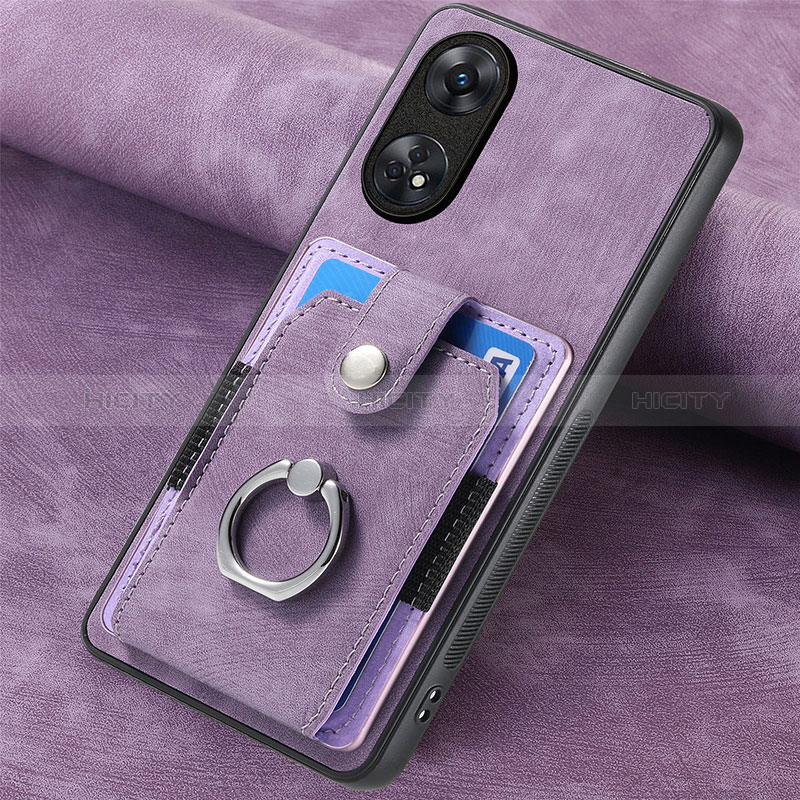 Funda Silicona Goma de Cuero Carcasa SD1 para Oppo Reno8 T 4G