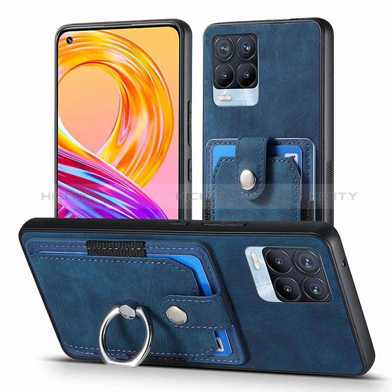 Funda Silicona Goma de Cuero Carcasa SD1 para Realme 8 Pro