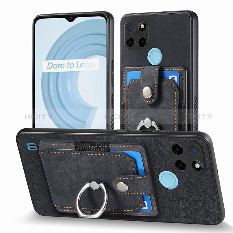 Funda Silicona Goma de Cuero Carcasa SD1 para Realme C21Y