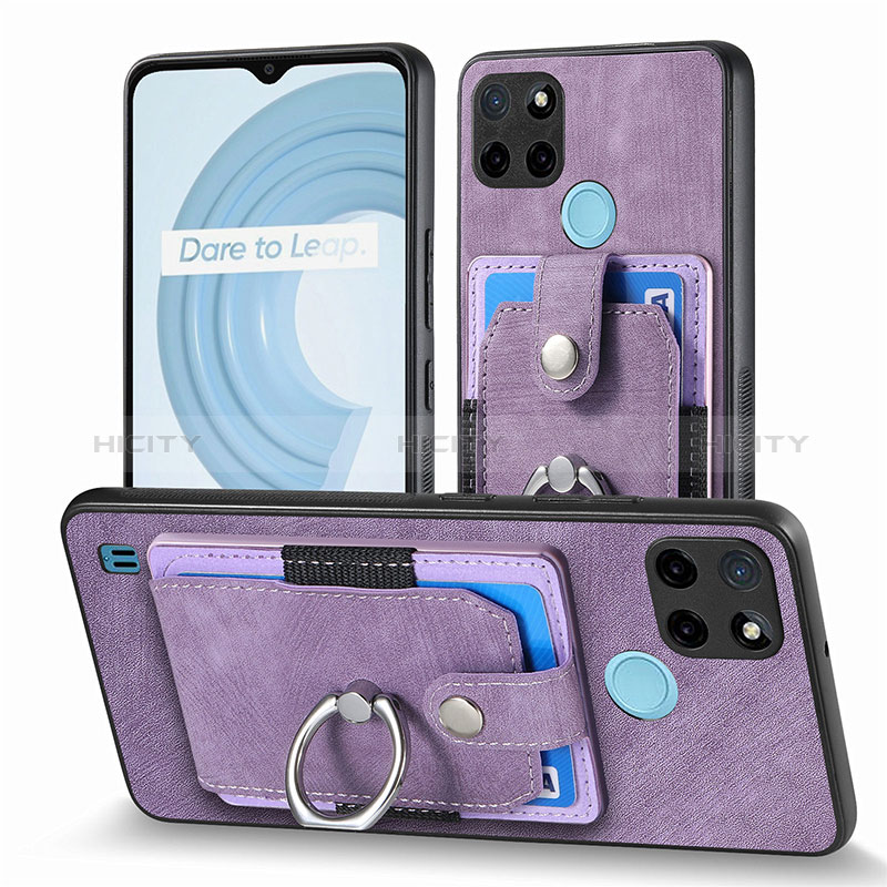 Funda Silicona Goma de Cuero Carcasa SD1 para Realme C21Y