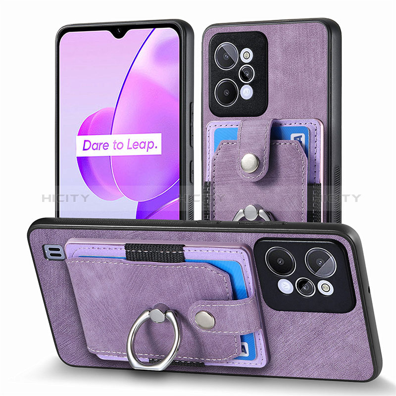 Funda Silicona Goma de Cuero Carcasa SD1 para Realme C31