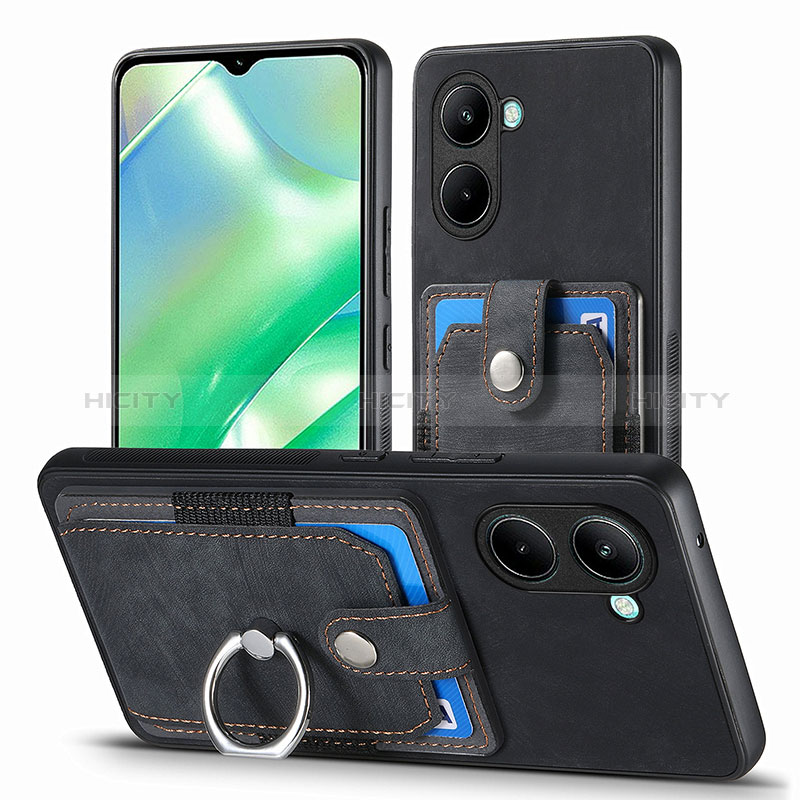 Funda Silicona Goma de Cuero Carcasa SD1 para Realme C33 (2023)