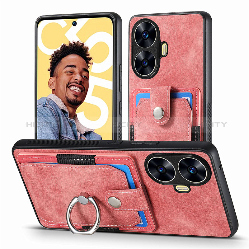 Funda Silicona Goma de Cuero Carcasa SD1 para Realme Narzo N55