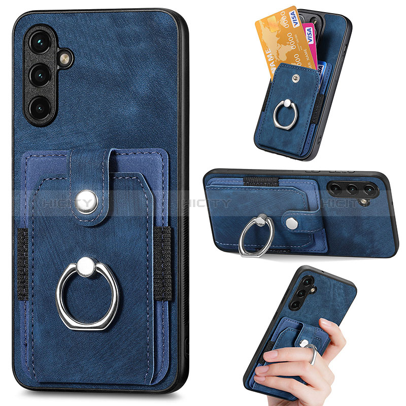 Funda Silicona Goma de Cuero Carcasa SD1 para Samsung Galaxy A34 5G