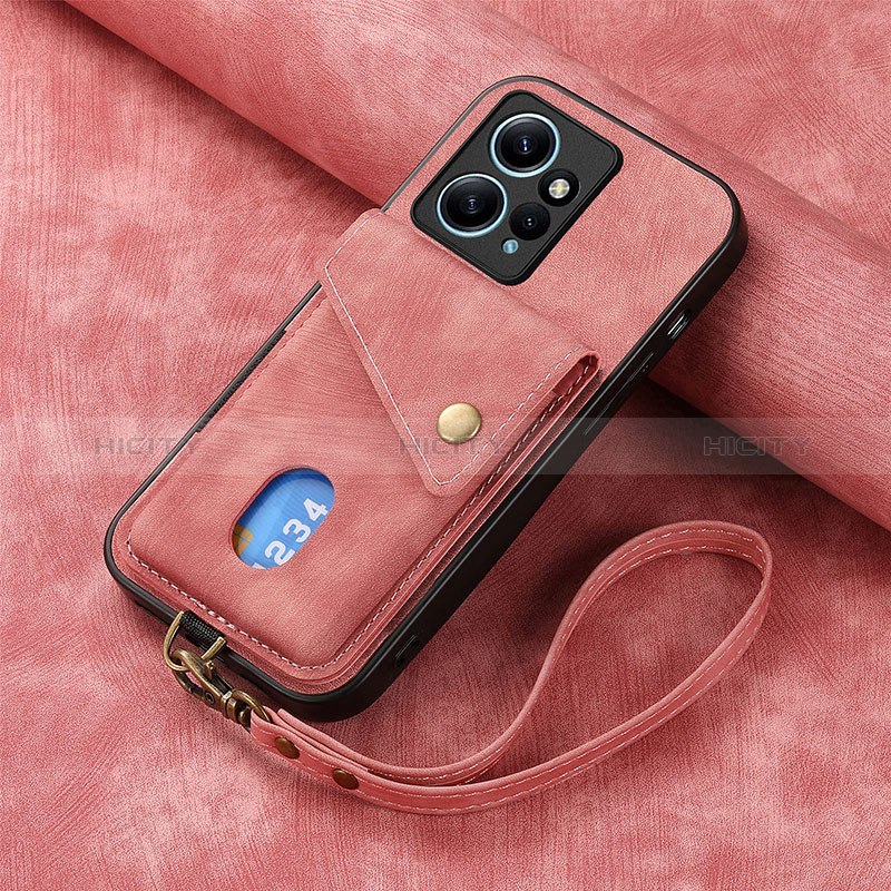 Funda Silicona Goma de Cuero Carcasa SD1 para Xiaomi Redmi Note 12 4G Rosa